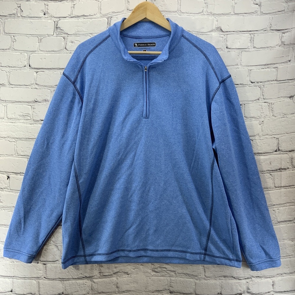 Pebble Beach Jacket Mens Sz L Athletic Powder Blue‎